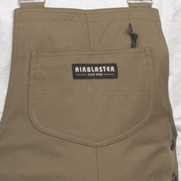 AIRBLASTER Freedom Stretch Waterproof Ski Bib Overalls - Picture 3 of 3